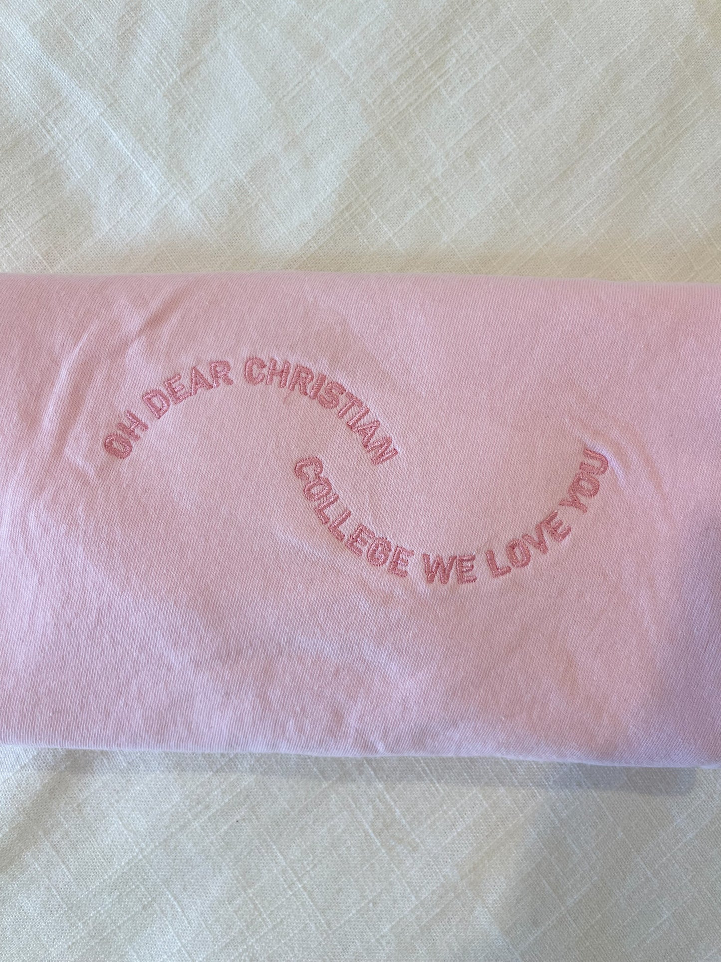 Oh Dear Christian College, We Love You
