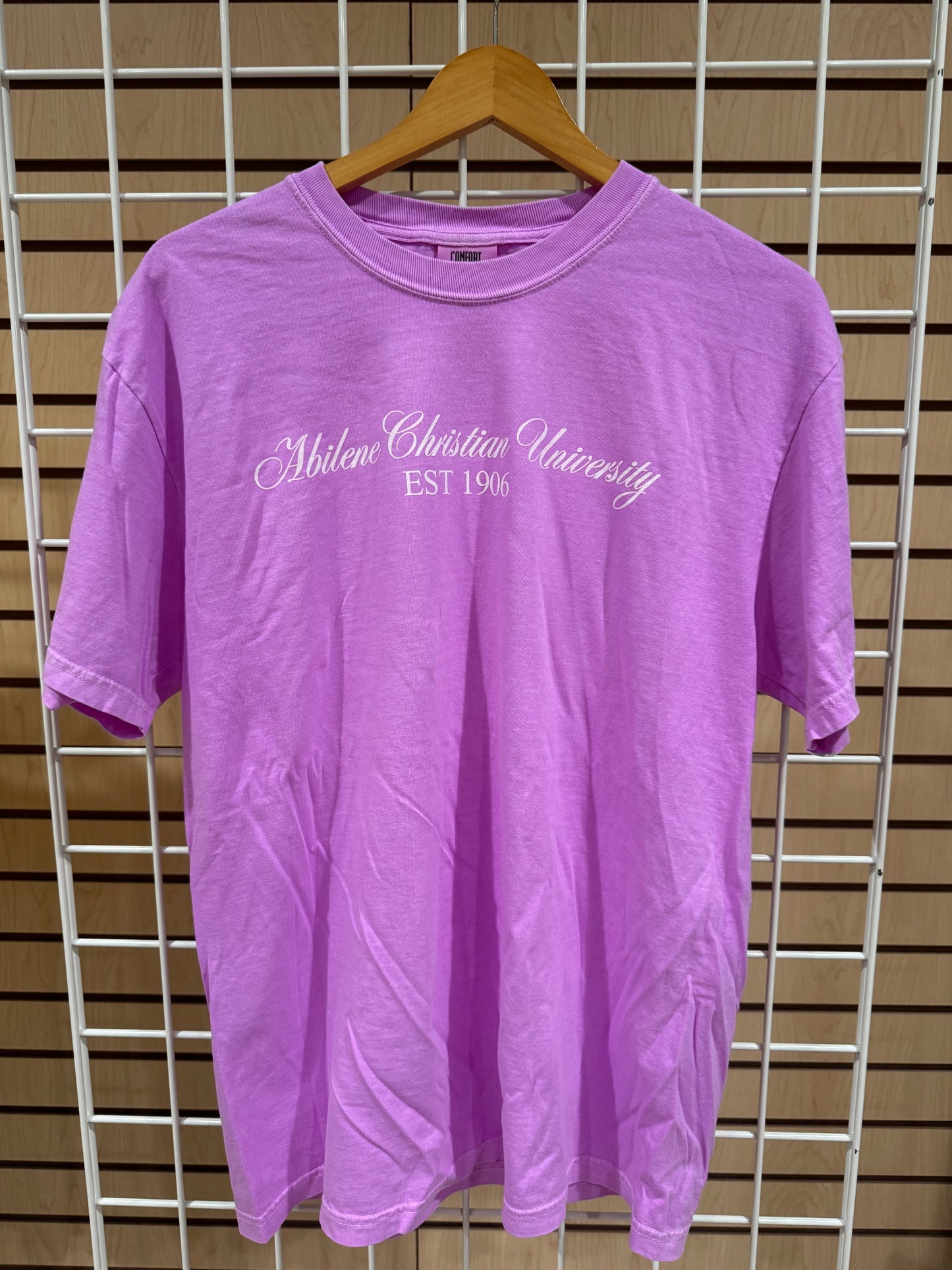 Neon Violet "Abilene Christian University" Tee