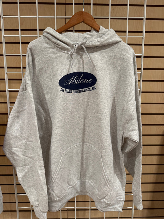 "Abilene Christian" Hoodie Ash Grey
