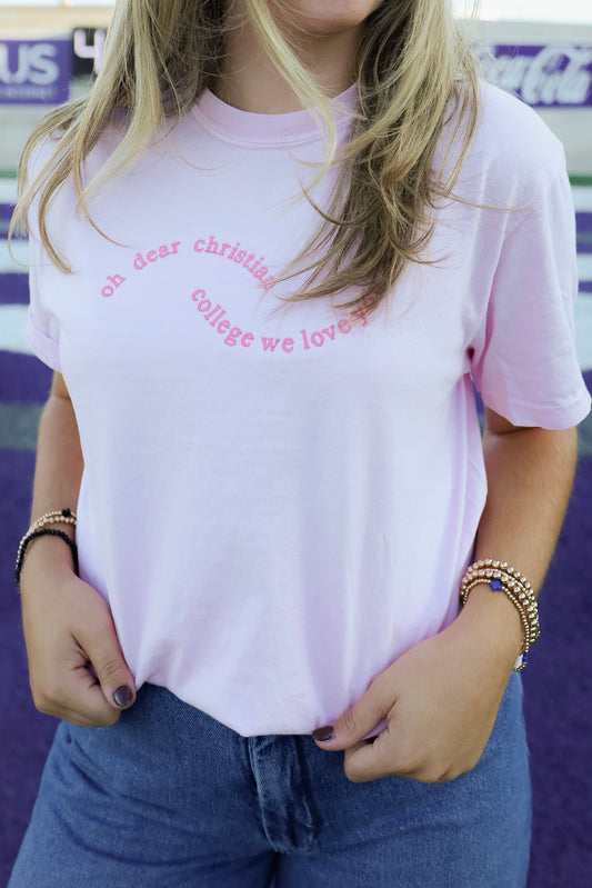 Oh Dear Christian College Tee