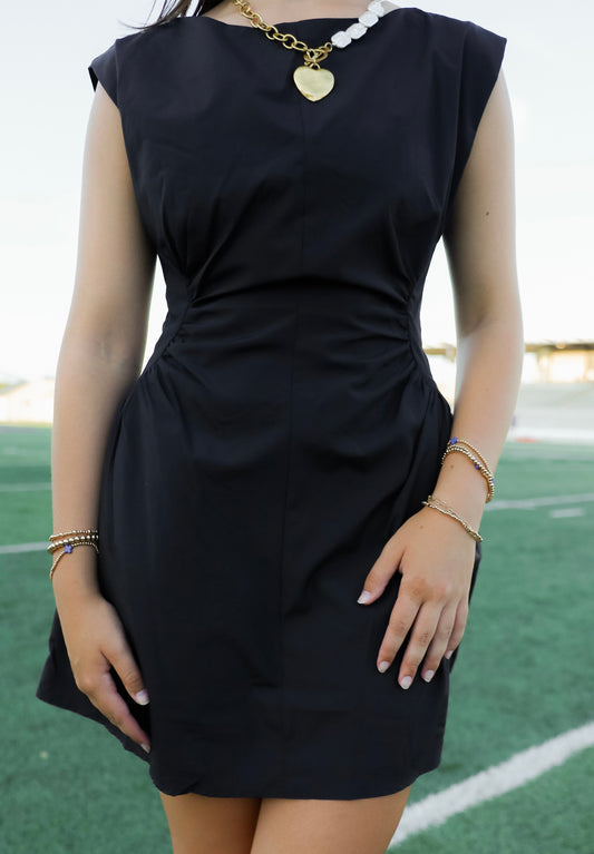 Ruched Mini Dress
